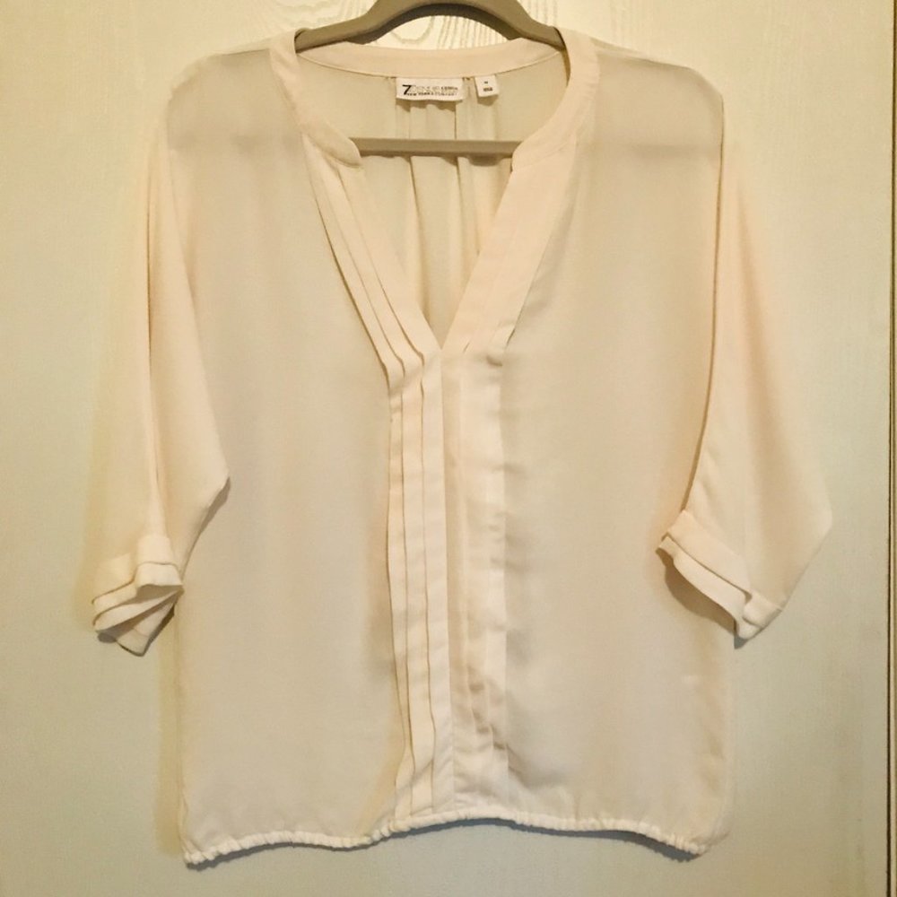 7th Ave NY & Company long sleeve blouse Medium